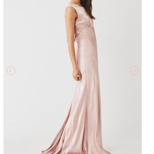 Ghost London Salma Dress in Taupe